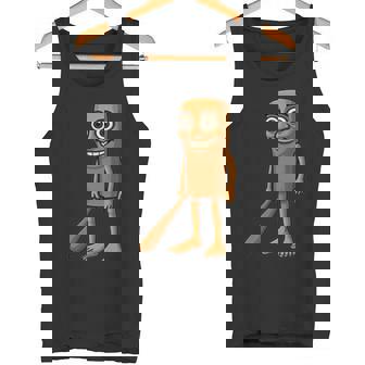 Tung Tung Tungahur Elegant Meme タンクトップ - Kawaiitshirt