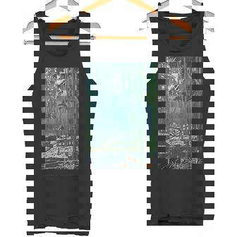 Ukiyo-E Arboleda De Bambú En Japón Camiseta sin mangas - Regaloses