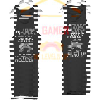 Un Gamer No Envejeceube De Nivel Lujuria Gaming Camiseta sin mangas - Regaloses