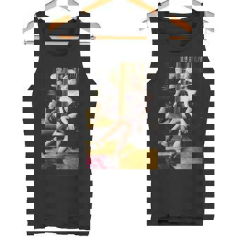 Usポップスター、シンディ・ローパー1993年撮影。 タンクトップ - Kawaiitshirt