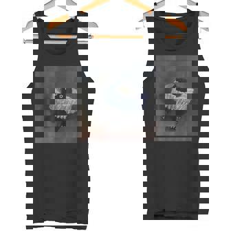 Vanessatockardによる面白い黒猫の絵。 タンクトップ - Kawaiitshirt