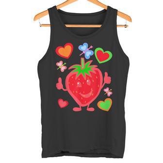 Veranoerano Frutas Frutas Bayas Frutas Fresa Camiseta sin mangas - Regaloses