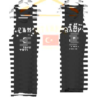 Vintage Estambul Türkiye Bandera Turca Recuerdo Retro Gráfico Camiseta sin mangas - Regaloses