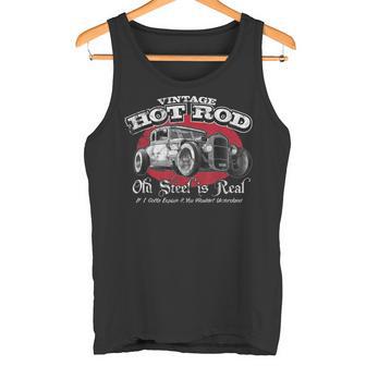 Vintage Hot Rod Oldl Is Real Camiseta sin mangas - Regaloses