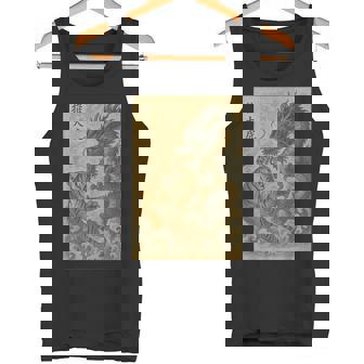 Vintage Japonais Tigre Géant Combat Dragon Asiatique Ukiyo-E Débardeur e - Cadeauxyz