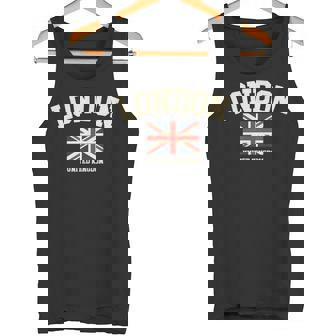 Vintage Londres Inglaterra Reino Unidoouvenir Retro Graphic Camiseta sin mangas - Regaloses