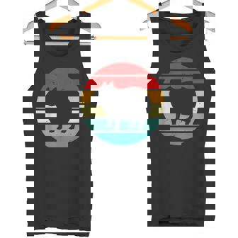 Vintage Retrounset Capybara タンクトップ - Kawaiitshirt