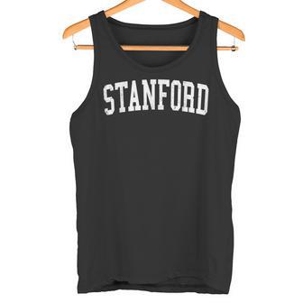 Vintagetanford Ca Estilo Universitario Blanco Envejecido Camiseta sin mangas - Regaloses