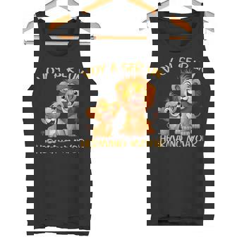 Voy Aer Un Hermano Mayor Dos Leones Embarazada Bebé León Camiseta sin mangas - Regaloses