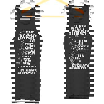 Voy Tanta Al Gimnasio Entrenador Gym Fitness Hombre Regalo Camiseta sin mangas - Regaloses