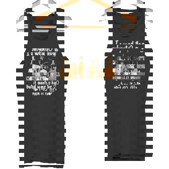I Wanted Only Wanted 10 Dogs But If God Want Me Have 20 Then 40 タンクトップ - Kawaiitshirt