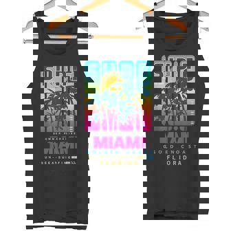 Wear Miami Florida Miami Colorfulunrise Graphic タンクトップ - Kawaiitshirt