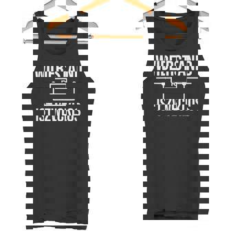 Widerstand Ist Zwecklos Elektroniker Elektriker Tank Top - Geschenkecke