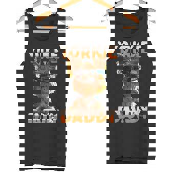 Yorkie Daddyヨーキー パパ 父の日 お父さん スウィート・ヨークシャー・テリア タンクトップ - Kawaiitshirt