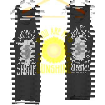 You Are Myunshine ひまわり タンクトップ - Kawaiitshirt