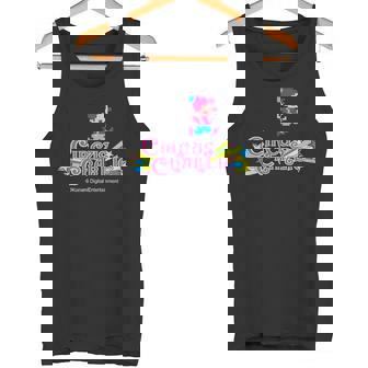 「サーカスチャーリー」ロゴ&キャラクター タンクトップ - Kawaiitshirt