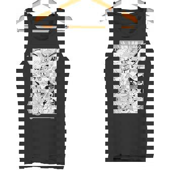 【さくらみこ】『ヤマト神想怪異譚』漫画コマtシャツ（本人セレクト 英語） タンクトップ - Kawaiitshirt