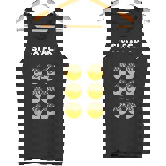 【シックスパック】腹筋 たこ焼き 面白い ジム用 トレーニングウェア ギャグ ウケ狙い 贈り物 ギフト タンクトップ - Kawaiitshirt