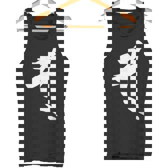 【ソ】梵字 弁財天 手書き 悉曇文字 古代文字 仏教 グッズ 守護神 開運 守護梵字 お守り スピリチュアル お寺 タンクトップ - Kawaiitshirt