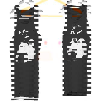 【パン】おにぎり オニギリ ごはん お米 文鳥 桜文鳥 サクラブンチョウ 白文鳥 おもしろ 文鳥 文鳥好き タンクトップ - Kawaiitshirt