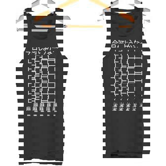 【今日何しようかな 麻雀】あみだくじ 文字 遊び心 おもしろ 面白い ユーモア ギャグ ネタ ウケ狙い 笑える 変な タンクトップ - Kawaiitshirt