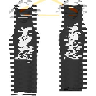 【悪】一文字 漢字 日本語 毛筆 書道 筆文字 言葉 和柄 日本 かっこいい お土産 海外 おもしろ 面白い 文字入り タンクトップ - Kawaiitshirt