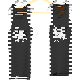 い〜ぬ 白 タンクトップ - Kawaiitshirt