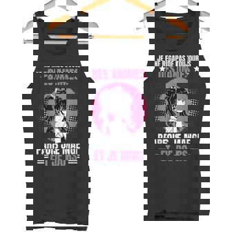 いつもアニメを見ないかわいいアニメ漫画 タンクトップ - Kawaiitshirt