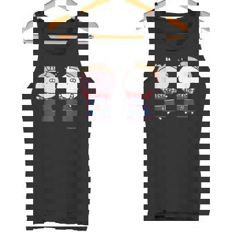 うさまる うさまるとうさこ ダークカラー タンクトップ - Kawaiitshirt