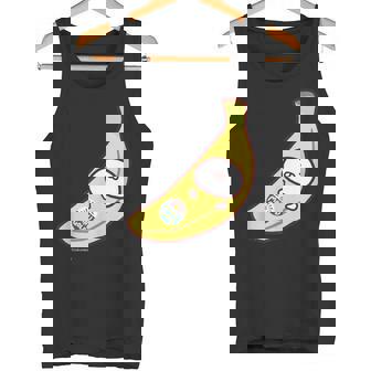 うさまるバナナまる ダークカラー タンクトップ - Kawaiitshirt