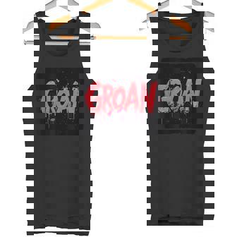 うめき声の衣装で苦労を表現しましょう。 タンクトップ - Kawaiitshirt