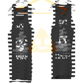 うんちパイル Happensmiling Happy タンクトップ - Kawaiitshirt