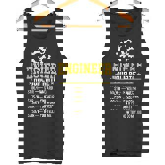 おかしいエンジニア時給工学設計労務レート タンクトップ - Kawaiitshirt