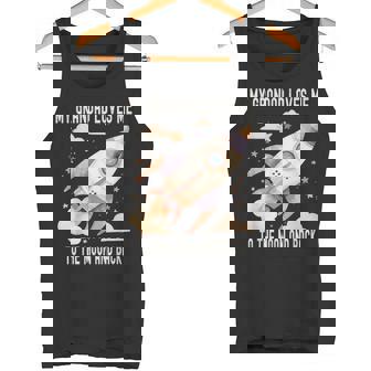 おじいちゃんは私を月まで愛して帰って タンクトップ - Kawaiitshirt