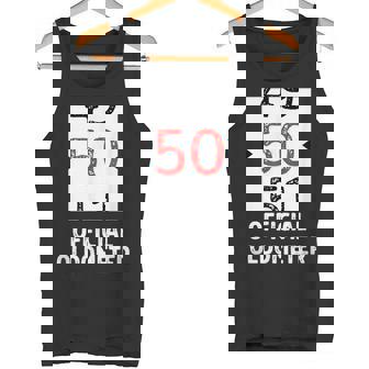 おもしろい 50歳の誕生日 オールドメーター 50歳 50歳 誕生日 50歳 50歳 タンクトップ - Kawaiitshirt
