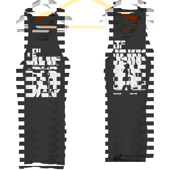 お散歩 お父さん おもしろい 犬 散歩 お父さん ギフト 父の日 タンクトップ - Kawaiitshirt