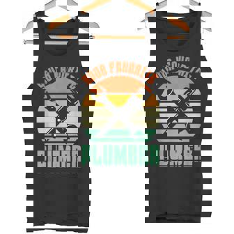 お気に入りの水道屋さん パイプフィッター パイプ 配管工事 配管工 タンクトップ - Kawaiitshirt