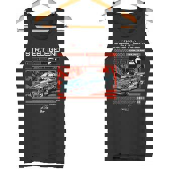 かっこいい レトロ ヴィンテージ ジャパニーズjdm 東京ジャパン ドリフト レースカー タンクトップ - Kawaiitshirt