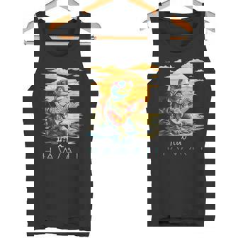 かわいい トロピカル ヒロ ハワイ ウミガメ お土産 タンクトップ - Kawaiitshirt