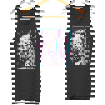 かわいい 日本の漫画 アニメ 美学 サイバーパンク テックウェア タンクトップ - Kawaiitshirt