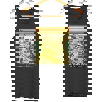 かわいい 面白い レトロ カエル タンクトップ - Kawaiitshirt