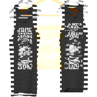 かわいいおじいちゃん 孫 おじいちゃんと孫 タンクトップ - Kawaiitshirt