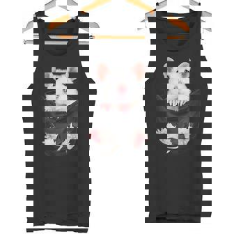 かわいいねずみポケットネズミ好き タンクトップ - Kawaiitshirt