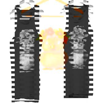かわいいアヒルの子と花冠 タンクトップ - Kawaiitshirt