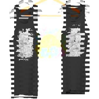 かわいいカメの花 I キッズ 亀 タンクトップ - Kawaiitshirt