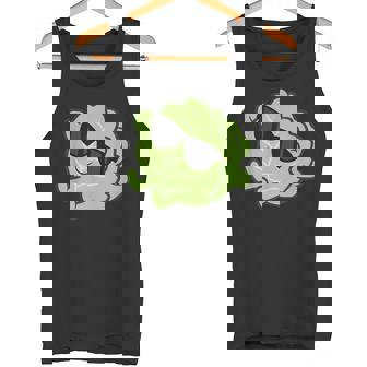 かわいいキャベツ 果実 リラックスできるレイジーキャベツ タンクトップ - Kawaiitshirt