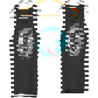 かわいいゴリラサーフィン タンクトップ - Kawaiitshirt