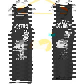 かわいいスリーピングビーグル ペット愛好家のための面白い犬のデザイン タンクトップ - Kawaiitshirt