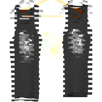 かわいいバレーボール・パンダ タンクトップ - Kawaiitshirt