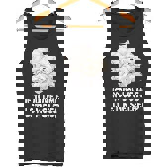 かわいいビションフリーゼ If You Love Me Let Meleep パジャマ タンクトップ - Kawaiitshirt